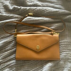 Tory Burch Camel Envelope Purse